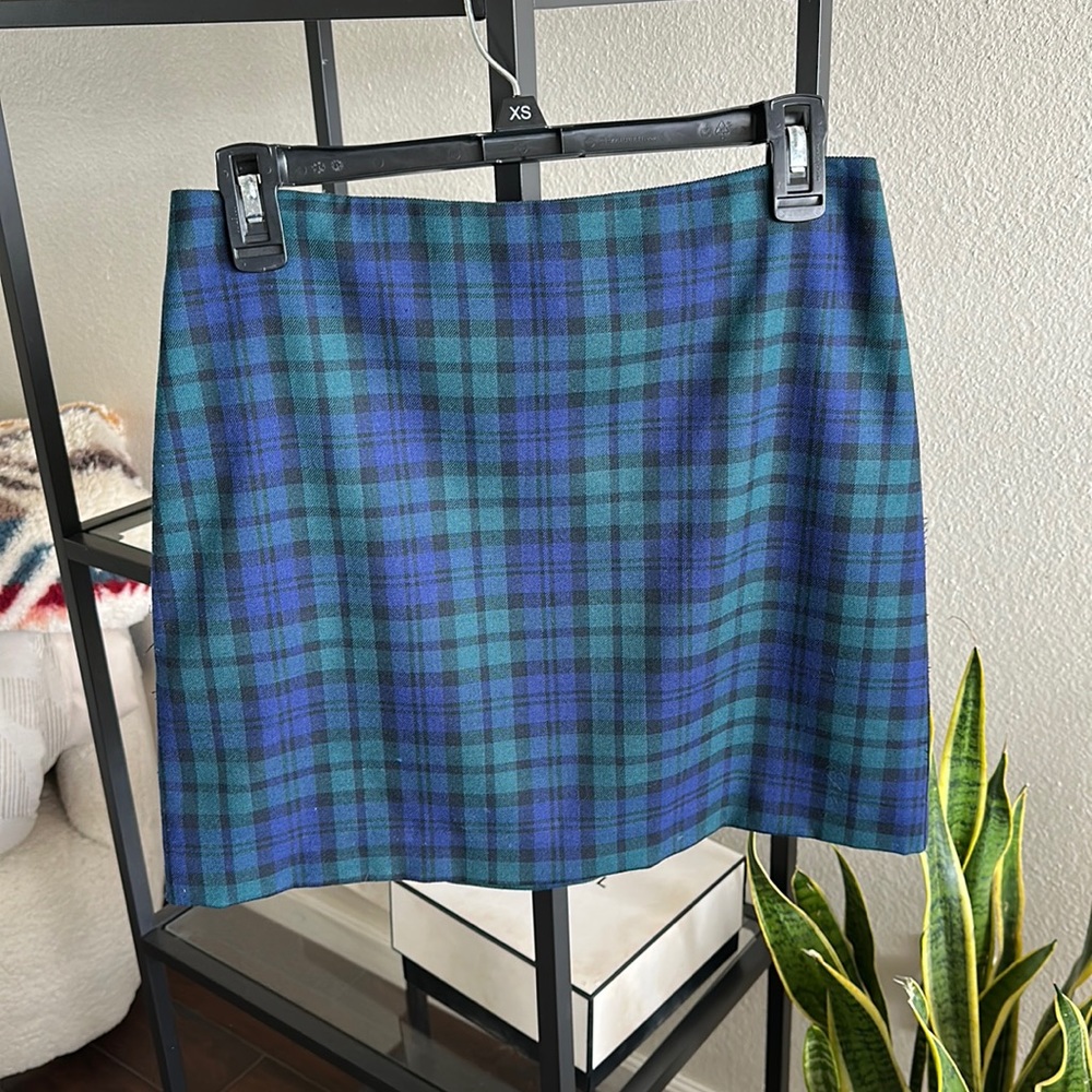 VINEYARD VINES Plaid Mini Skirt